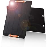 2pcs USB Solar Panel 6W 5V Monocrystalline Mini Solar Panels with USB 2.0 Port,Waterproof IP67 Lightweight Backpack Solar Charger for Mini Fan,Cellphone,Bicycle,Security Camera and Outdoor