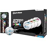 TaylorMade SpeedSoft Golf Balls, Maximum Distance with Ultra-Soft Feel, Perfect for Off the Tee and Around the Green