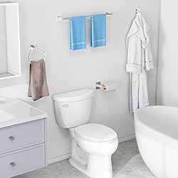 Brushed Nickel Bathroom Accessories Set, KLJKPA 4