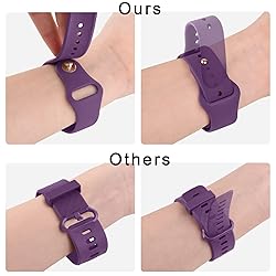 Vancle Silicone Bands Compatible with Fitbit Versa