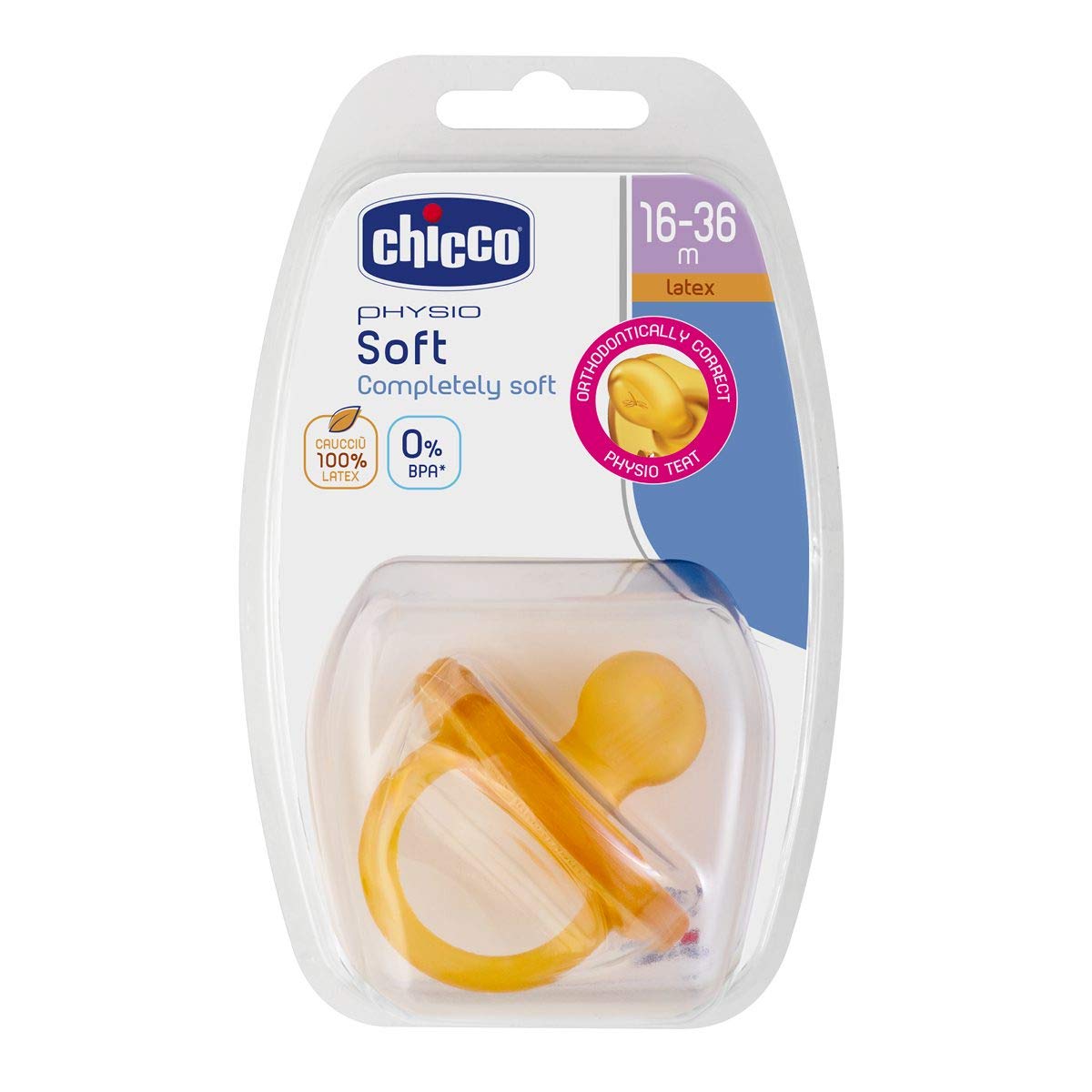chicco latex soother