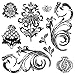 Prima Marketing Iron Orchid Designs Decor Clear Stamps-Renaissance, 12