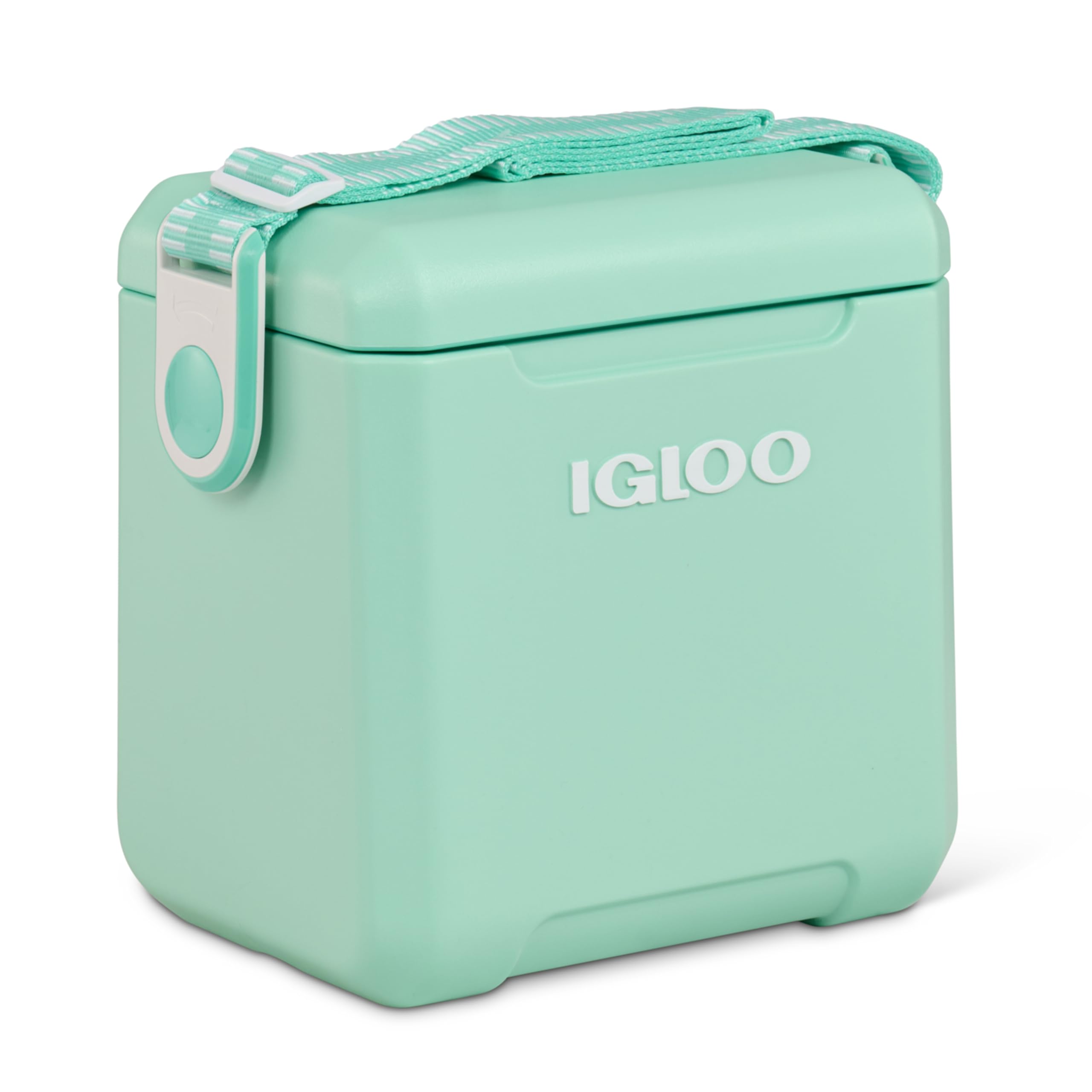 Igloo Seafoam 11 Qt Tag-Along Too Strapped Picnic Style Cooler Image