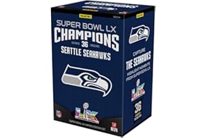 Panini Super Bowl LX Champions Seattle Seahawks Trading Cards Set, 36 Cards, Limited Edition, NFL Licensed