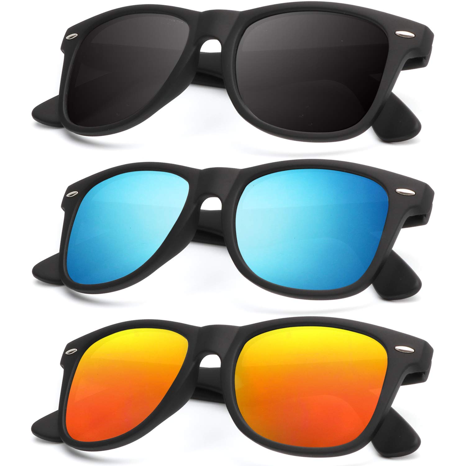 Polarized Sunglasses for Men and Women Matte Finish Sun glasses Color