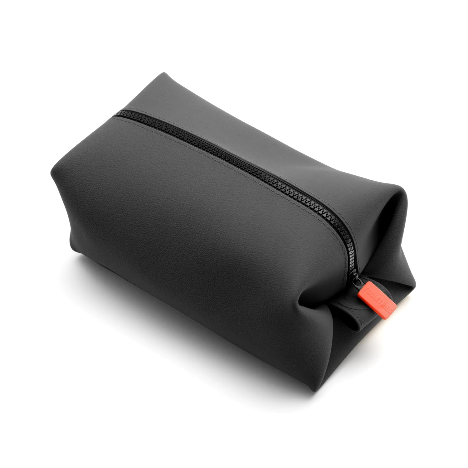 Tooletries - The Koby Dopp Kit - Silicone Toiletry Organizer, Bathroom Travel Bag - Features Heavy-Duty Zipper, Leak Resistance, Easy to Clean - Charcoal