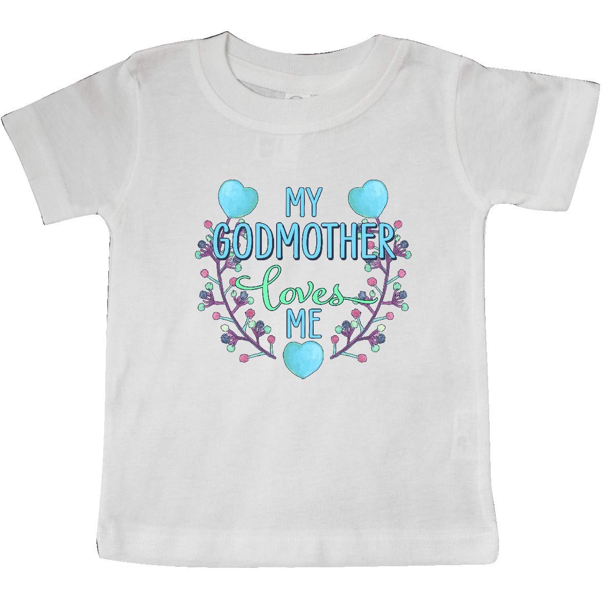 Baby Painted Flowers and Hearts Baby T-Shirt inktastic My ...