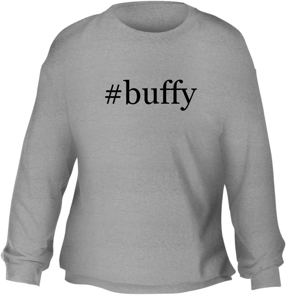 #buffy - Men's Hashtag Crewneck Adult Fleece Sweatshirt
