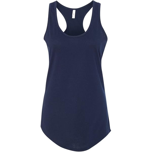 Next Level Apparel Women's Ideal Racerback Tank Top – Royal-Tahiti, Soft Cotton Blend, Size Small - View #9