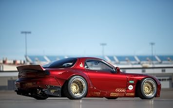 Amazon Co Jp 絵画風 壁紙ポスター はがせるシール式 マツダ Rx 7 R1 ロケットバニー 1993年 レッド キャラクロ Mrx7 011w1 ワイド版 921mm 576mm 建築用壁紙 耐候性塗料 ホーム キッチン