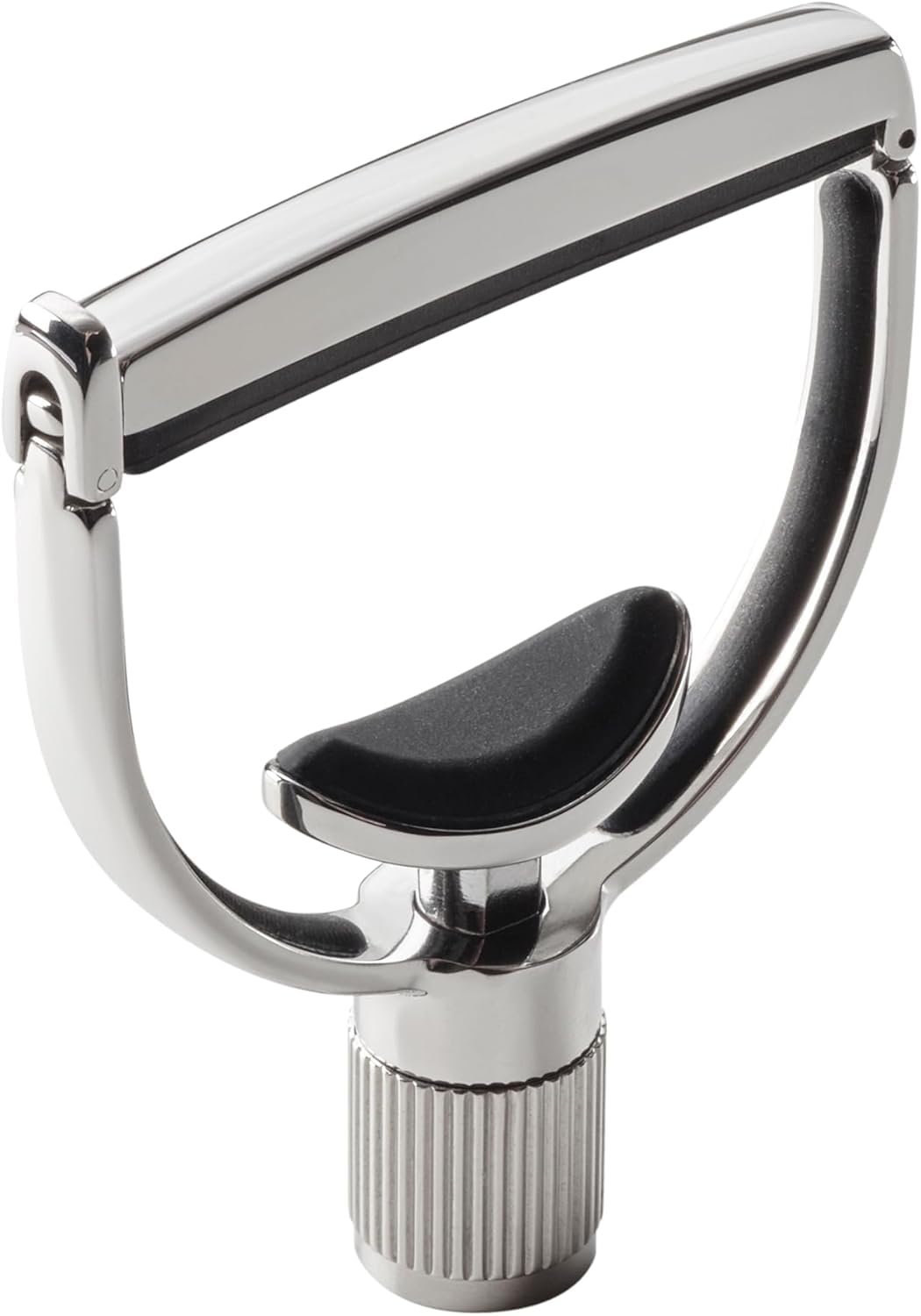 G7th Heritage Silver Banjo Wide Capo S1 - Adjustable Tension Control & Adaptive Radius Technology - Yoke-Style Capo for Banjos, UK Design