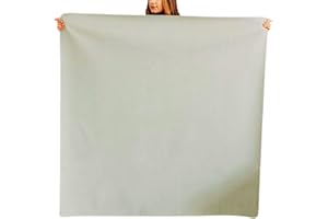 Uniklook Vegan Leather Mat Multipurpose Playmat Kids Infant Picnic Blanket - Waterproof Baby Splat mat for High Chair Sand Proof Beach Blanket Indoor Outdoor (Sage+Dawn Blue)