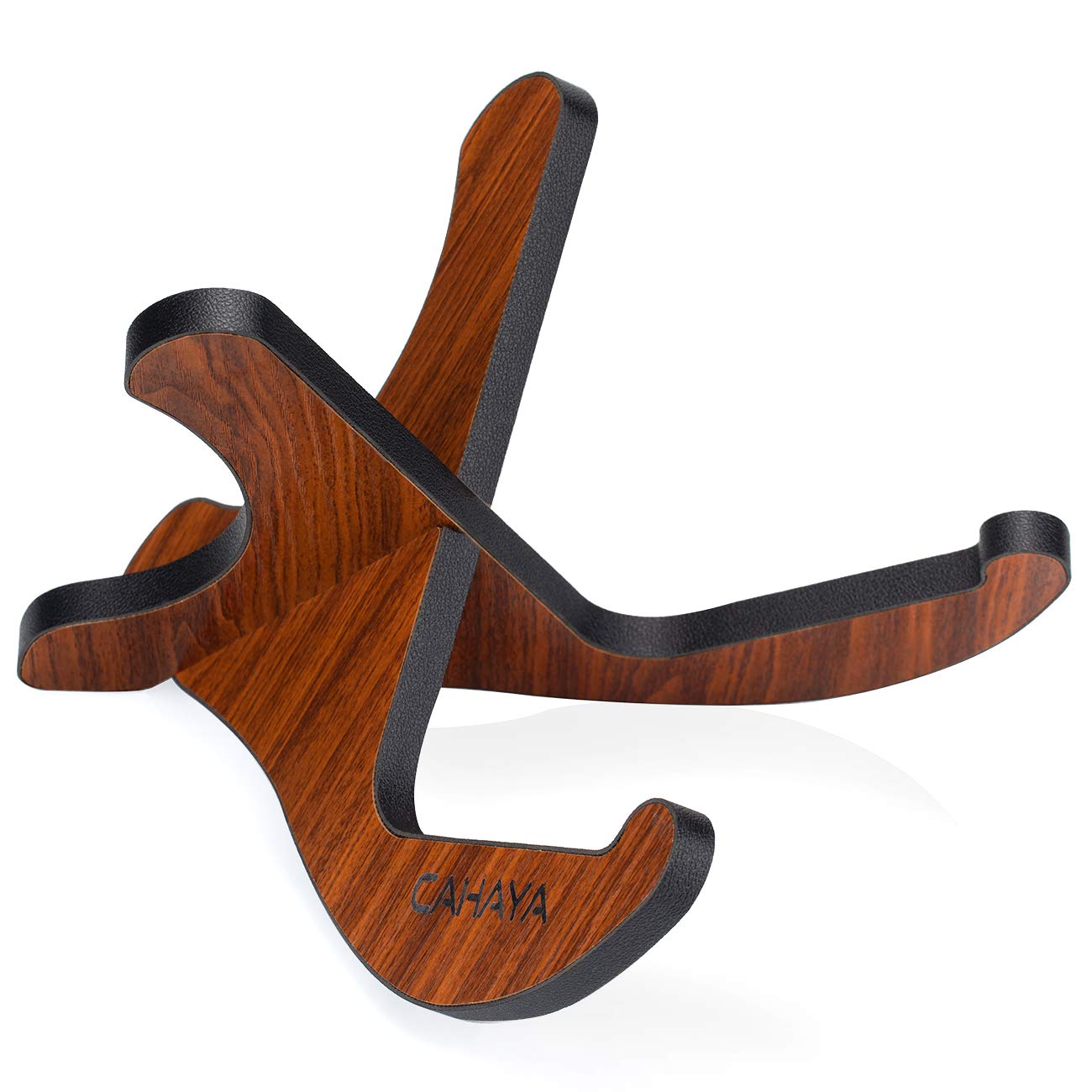 CAHAYA Ukulele Stand Wooden Foldable Musical Detachable Instrument with X Shaped Pieces for Ukulele, CY0022