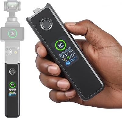 Osmo Pocket 4P/4/3 Akku, 20W Schnelllade-Batteriegriff-Zubehör, 5000mAh