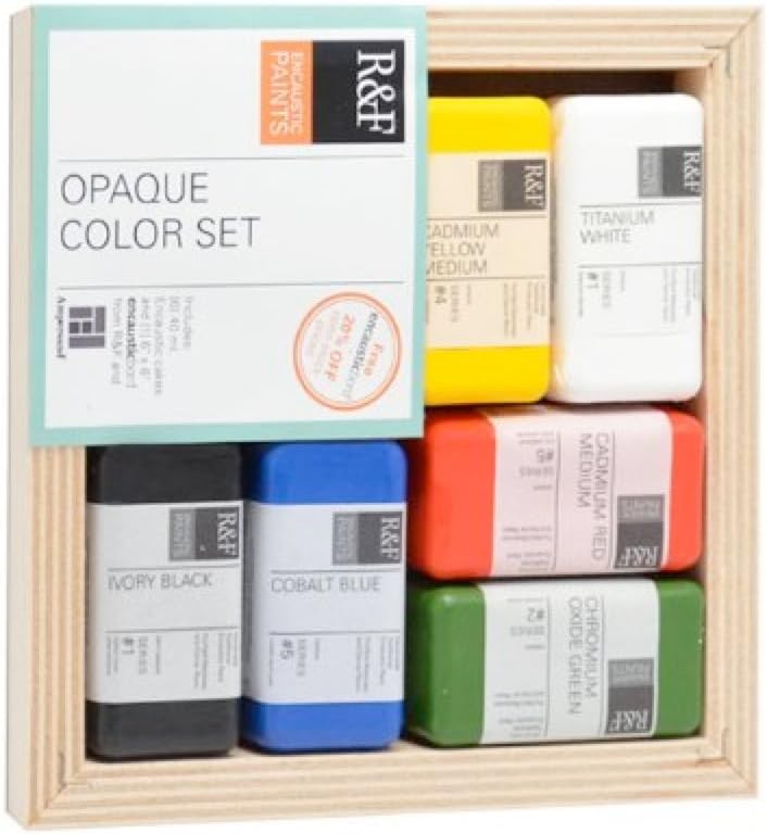 R&F Handmade Paints R&F Encaustic Opaque Color Set