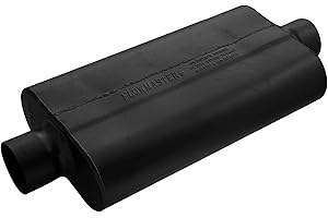 Flowmaster 50 Series Delta Flow® Chambered Muffler – 3.00” - Center In/Center Out – Moderate Sound – 16-Gauge Aluminized Steel – Perfect for daily-driven Performance Vehicles & Passenger Cars, 43050