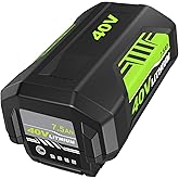 7500mAh Extend Capacity Replacement for Ryobi 40V Battery Compatible with Ryobi 40 Volt Lithium Battery OP4026 OP40601 OP4050A OP4040 OP4030 OP4050 Compatible with 40V Cordless Power Tool(Green)