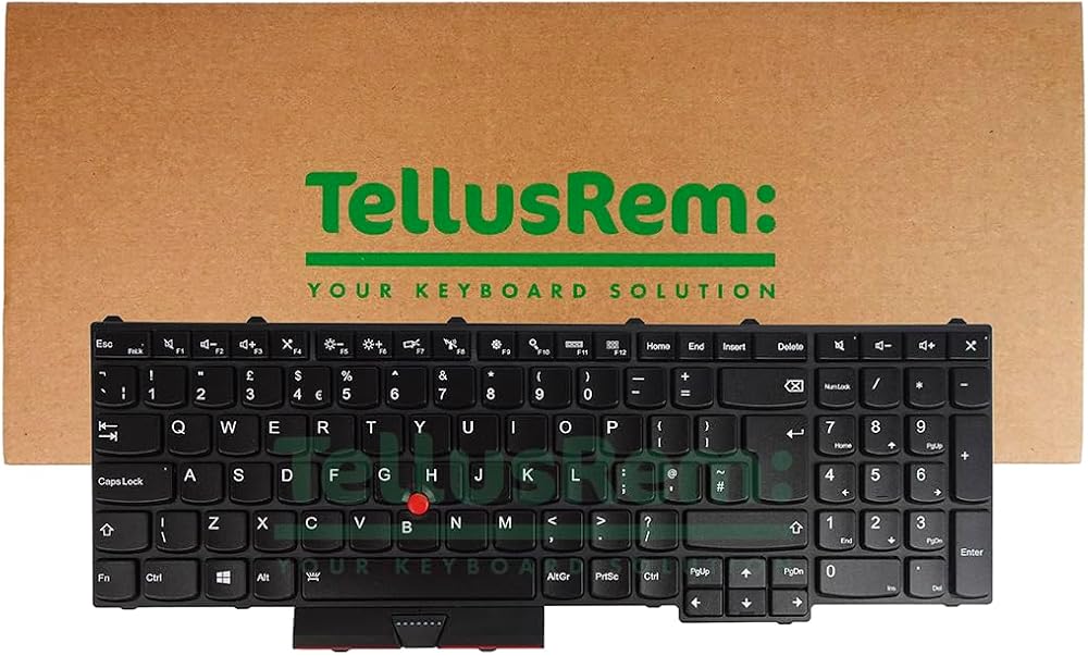TellusRem UK Backlit Keyboard for Lenovo Thinkpad P50 P70 P51 P71