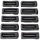 Arriba Cases Velcro Tie Straps 11 Inches Each (Package of 10)