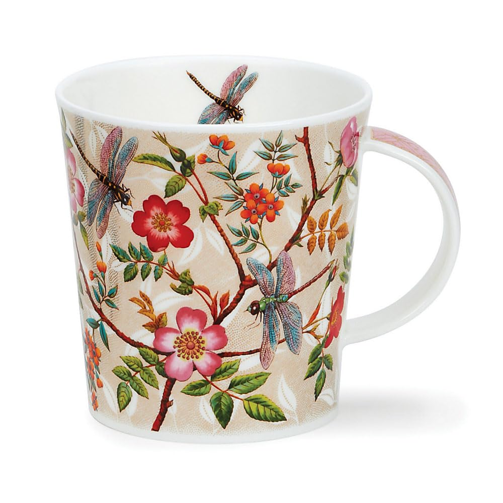 Dunoon Lommond Mug Kensho 0.32 Litre Fine Bone China (Dragonfly)