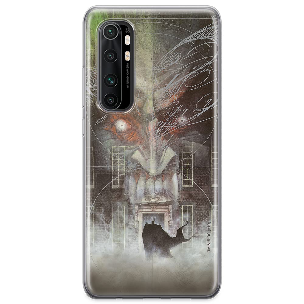 ERT GROUP mobile phone case for Xiaomi MI NOTE 10 Lite original and officially Licensed DC pattern Joker 010 optimally adapted to the shape of the mobile phone, case made of TPU