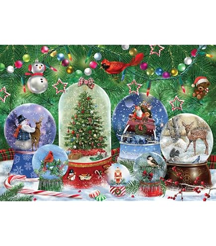 Cobble Hill 500 Piece Puzzle - Winter in The Park (with Poster Included), Jigsaw Puzzles - Canada