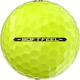Srixon Soft Feel 14 Golf Balls Yellow White Ultra Soft Distance view 3