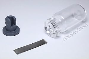 CHEMISTRY CABINET Palladium Metal Strip/Electrode 99.95% Pure Element 46 Pd Chemistry Sample - - Science experiment - Chemistry kit - Periodic Table, Element Collection, Transition Metals