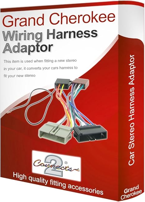Grand Cherokee radio stereo wiring harness adapter lead: Amazon.co.uk