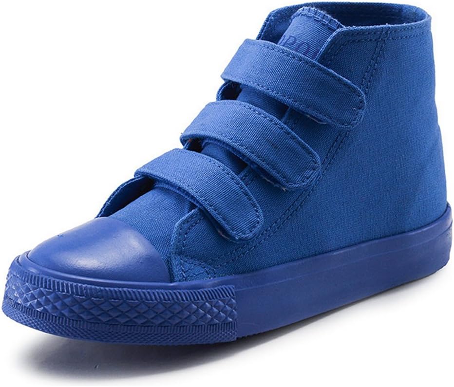 Boy's Girl's High-Top Casual Strap Canvas Sneaker(Toddler/Little Kid/Big Kid)