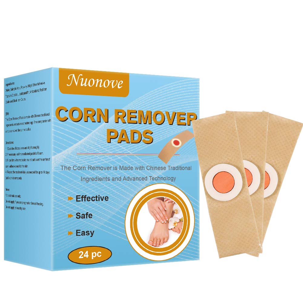 Corn Removal Pads, Corn Removal, Corn Remover, Corn Removal Treatment, Corn Callus Remover, Corn Removal Plasters, It is a Better Solution for People Who Suffer The Pain of Corn Wart, 24pcs