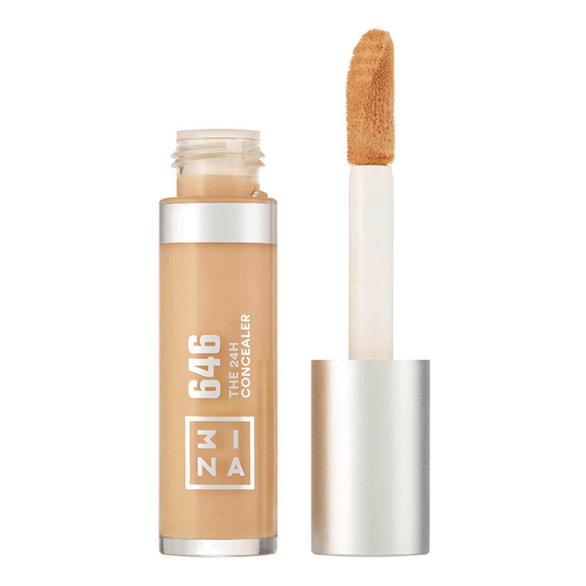 3INA MAKEUP - The 24H Concealer 646 - Gold Dark Circles and Blemish Liquid Concealer - Medium-Full Coverage
