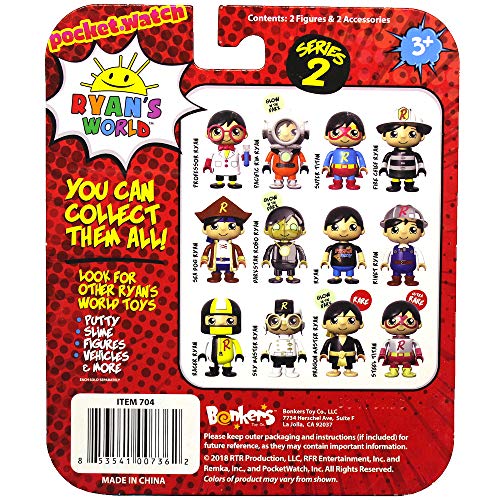 ryan's world 2 pack figures