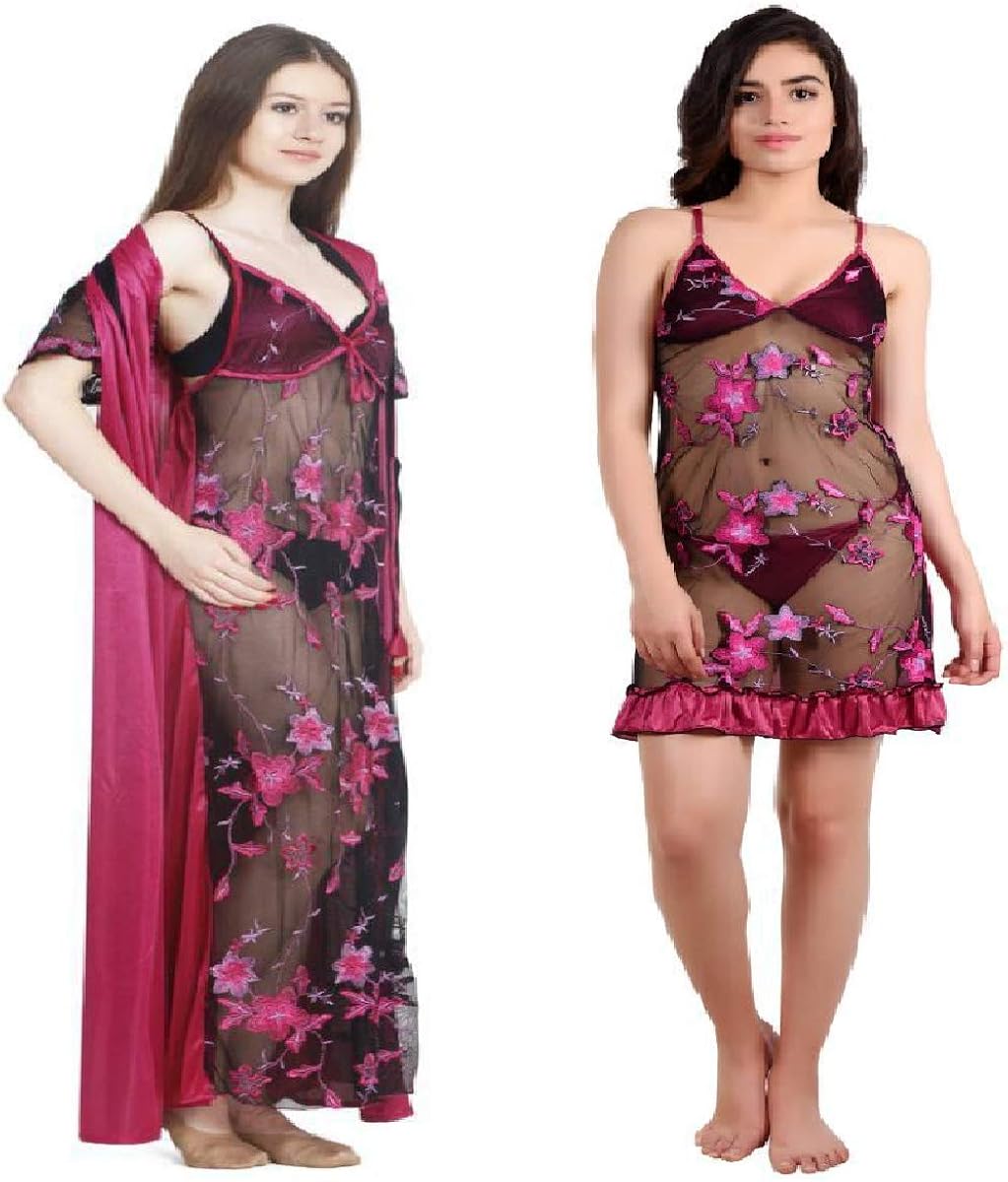 Women/Girls Beautiful Satin Nightwear 