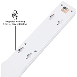 Amazon Basics Rectangular 6-Outlet Surge Protector