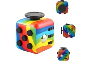 VYOTP Infinity Cube Fidget Toys for Kids and Adults Anxiety Relief Cubes for ADD ADHD OCD Autism Sensory Toys Fidget Cool Gadgets Cube Unique Boys and Girls and Adult Birthday Gift