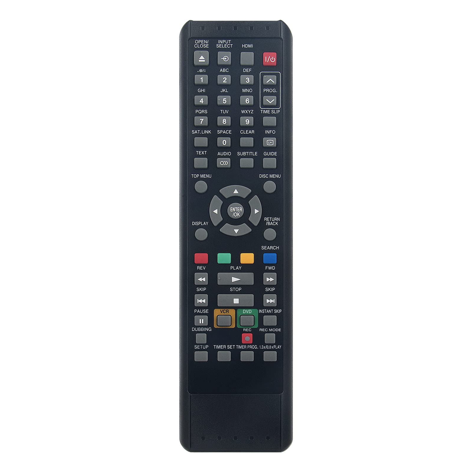 Replacement Remote Control Fit for Toshiba DVD VIDEO RECORDER VCR D-VR18DTKB Remote SE-R0307