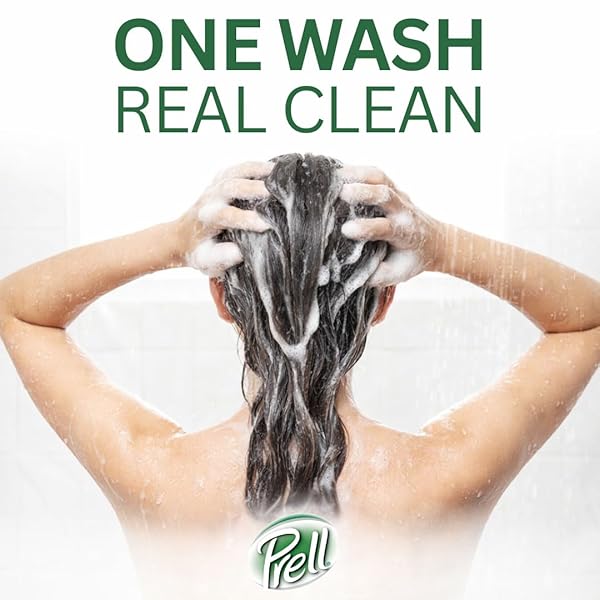 PRELL ORIGINAL GREEN SHAMPOO – CLASSIC CLEAN DEEP CLEANSING SHAMPOO FOR MEN & WOMEN | 13.5 OZ | 3 PACK