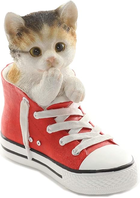 Amazon ファンシー Ca130m 誕生日プレゼント女性 人気 彼女 贈り物 ネコ 猫 置物 プレゼント 人気 ギフト インテリア ガーデニング ガーデンオーナメント 猫 好き な 人 へ の プレゼント 結婚記念日 転居 最適なプレゼント 三毛猫 置物 オブジェ オンライン通販