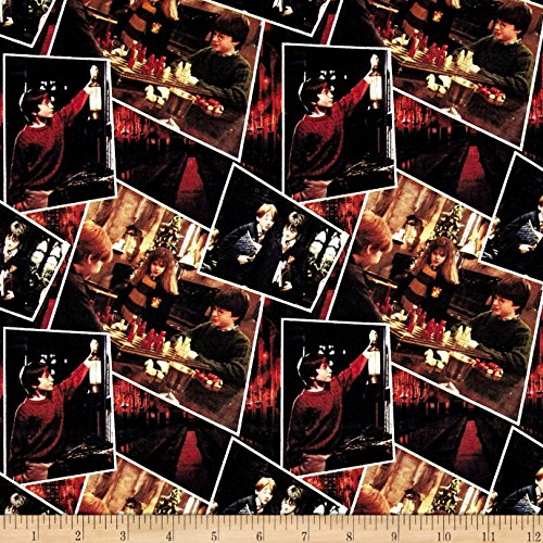 Harry Potter Scenes Multi Fabric By The Yard