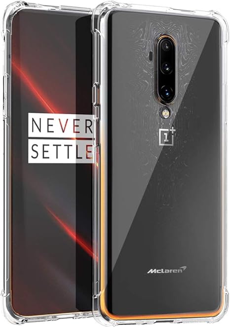 Amazon Com Osophter For Oneplus 7t Pro Case Clear Transparent