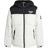 Reebok Boys Puffer Jacket - Heavyweight Water & Wind Resistant Quilted Boys Winter Coat - Fleece Insulated Kids Winter Jacket