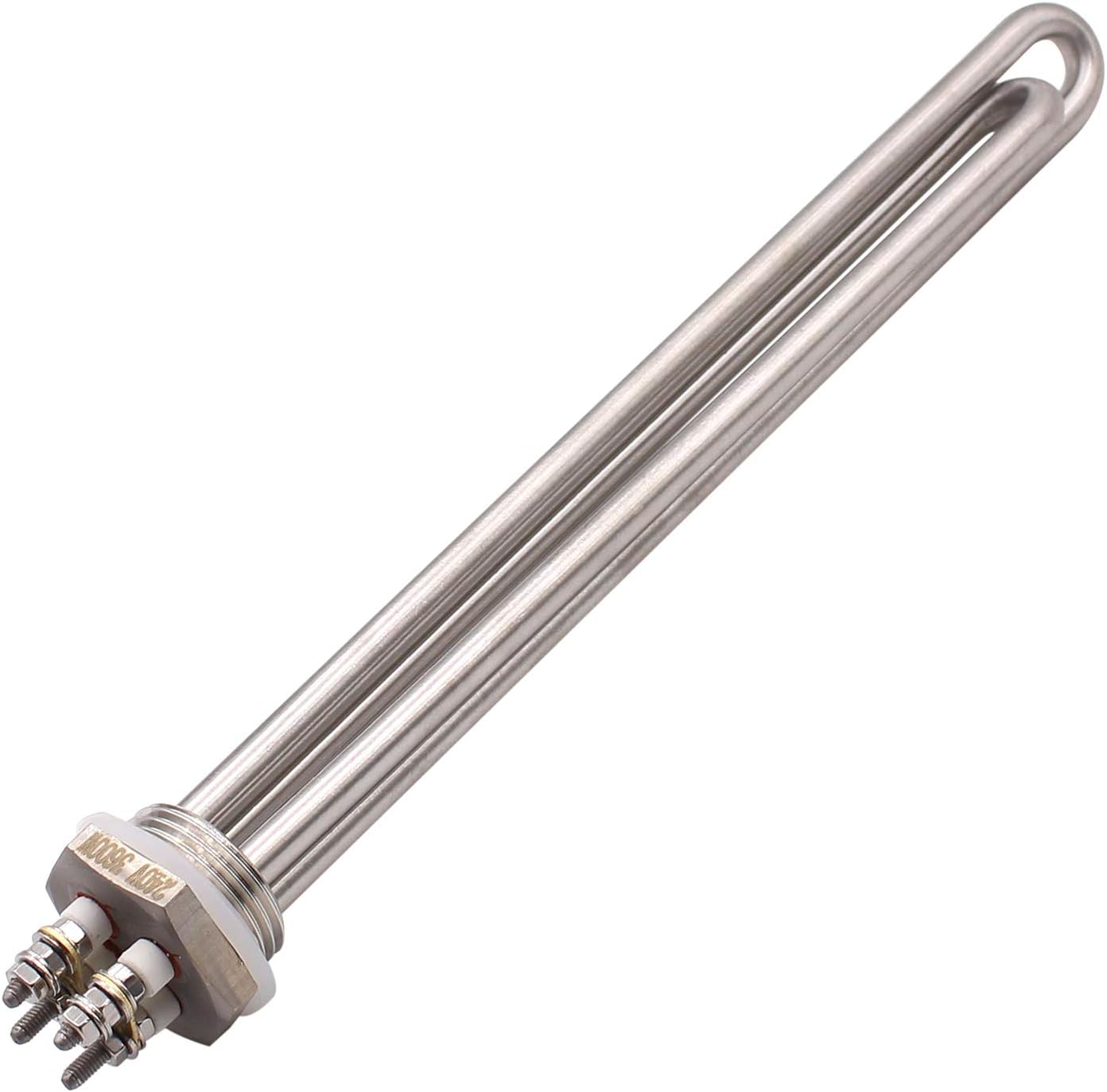 3600 Watt 240 Volt Heating Element Stainless Steel with 1 Inch (DN25 ...