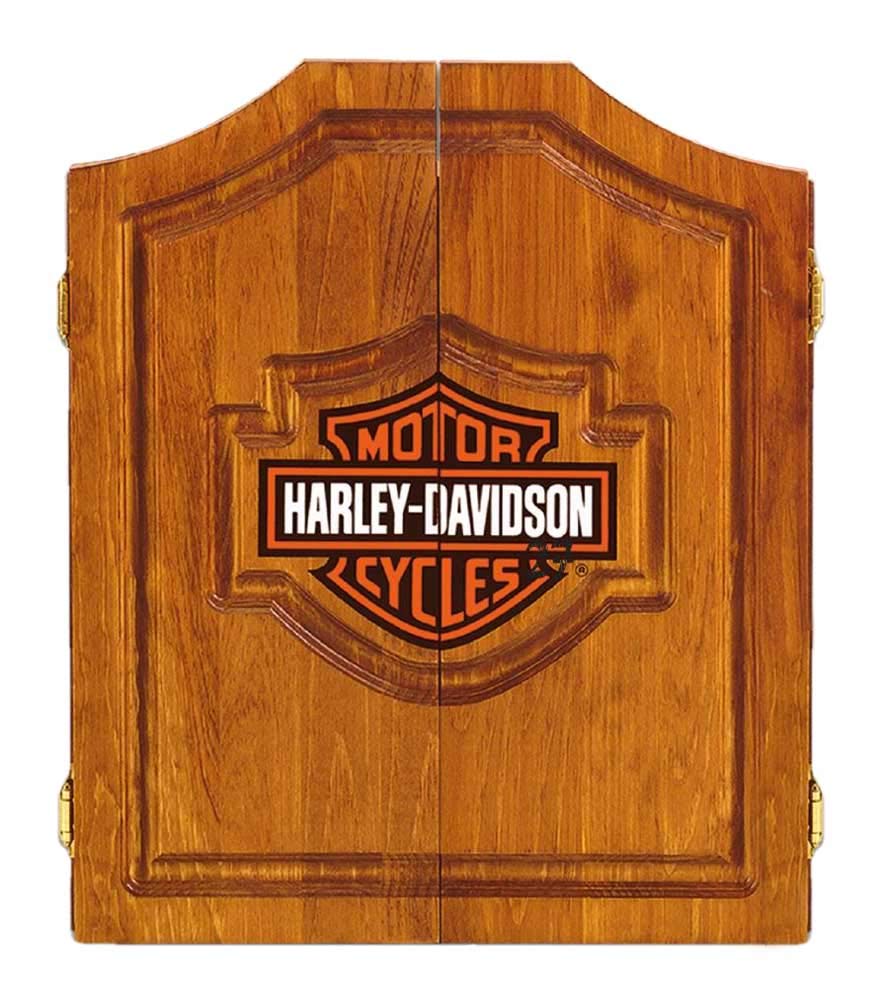 Harley Davidson Dart Board Oak Amazon.co.uk Sports & Outdoors
