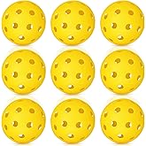 SZJIEIFR Outdoor Pickleball Balls Set, USAPA Approved, 40 Hole, High Bounce True Flight, Durable for All Skill Levels