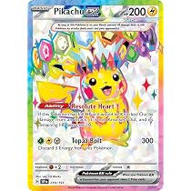 Pokemon - Pikachu 160/159 - Crown Zenith - Secret Rare Card
