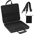 Musiin Premium Velvet Hardshell Case Compatible with Native Instruments Maschine+plus case NI MK3 Cover Drum Controller Analog Device bag with Strap