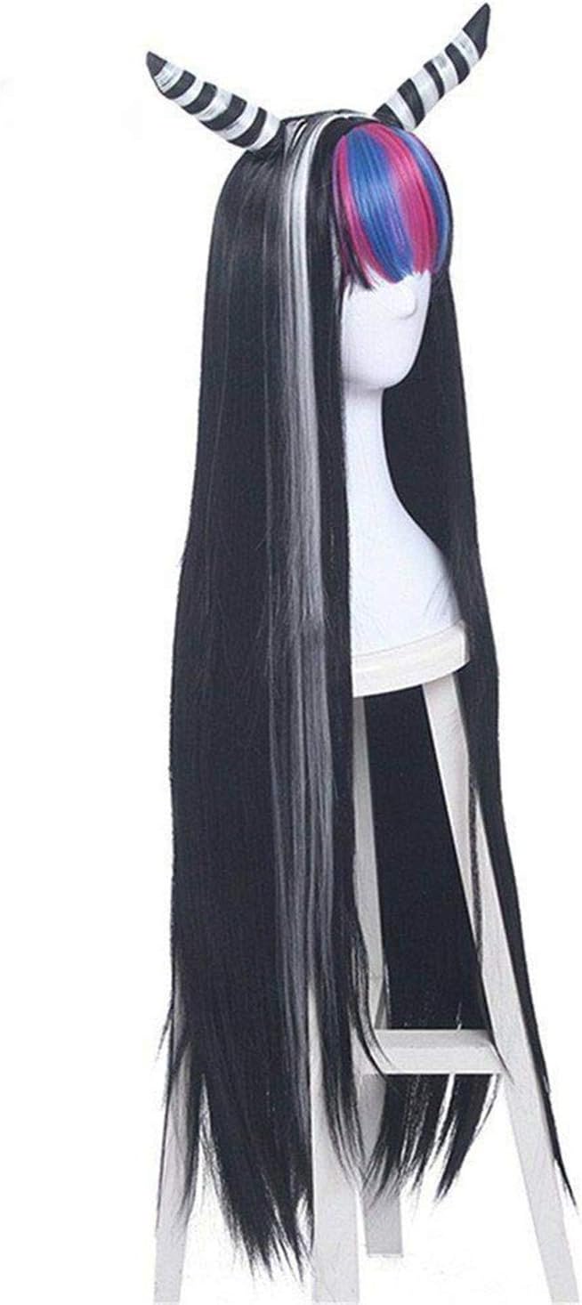 MUZI Mioda Ibuki Cosplay Wig, Anime Danganronpa Wigs for Halloween Party Fashion Show Synthetic Hair with Free Wig Cap - Image 4