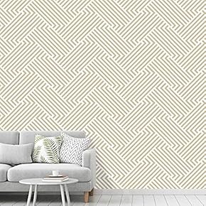 signwin Wall Mural Geometric Pattern Removable Self-Adhesive Wallpaper...