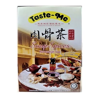 Amazon Com Sin Tai Hing Bak Kut Teh Soup Spices Paste 116g 628mart 12 Pack Grocery Gourmet Food
